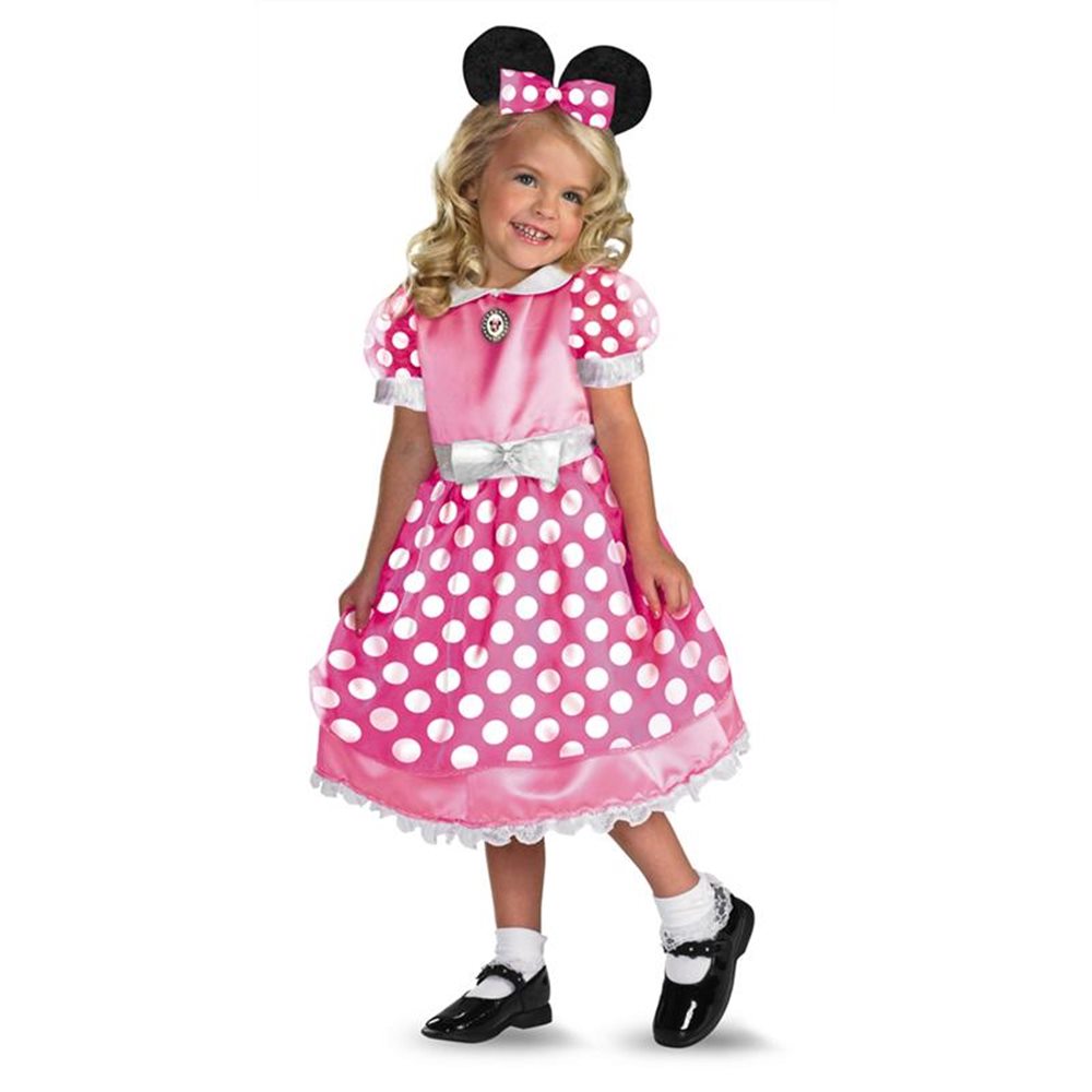 Picture of Minnie Mouse Pink Dress Costume