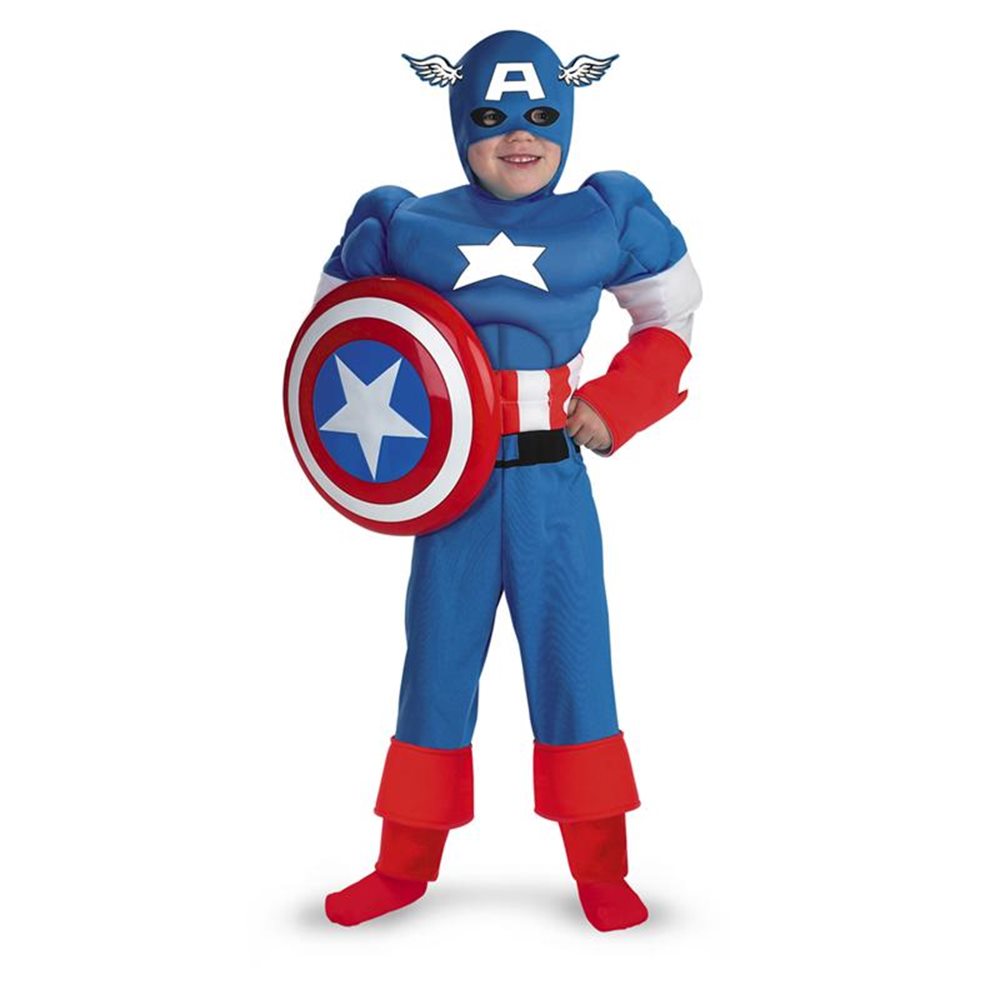 Picture of Marvel Captain America Classic Muscle Child Costume