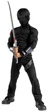 Picture of G.I. Joe Movie: The Rise of Cobra Snake Eyes Classic Muscle Child Costume