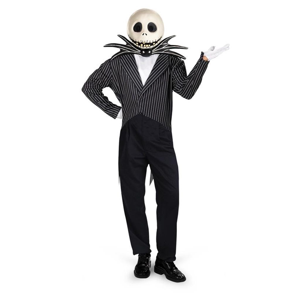Picture of Jack Skellington Deluxe Adult Mens Costume