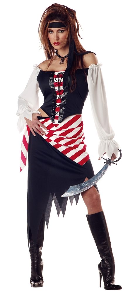 Picture of Ruby Pirate Adult Womens Costume