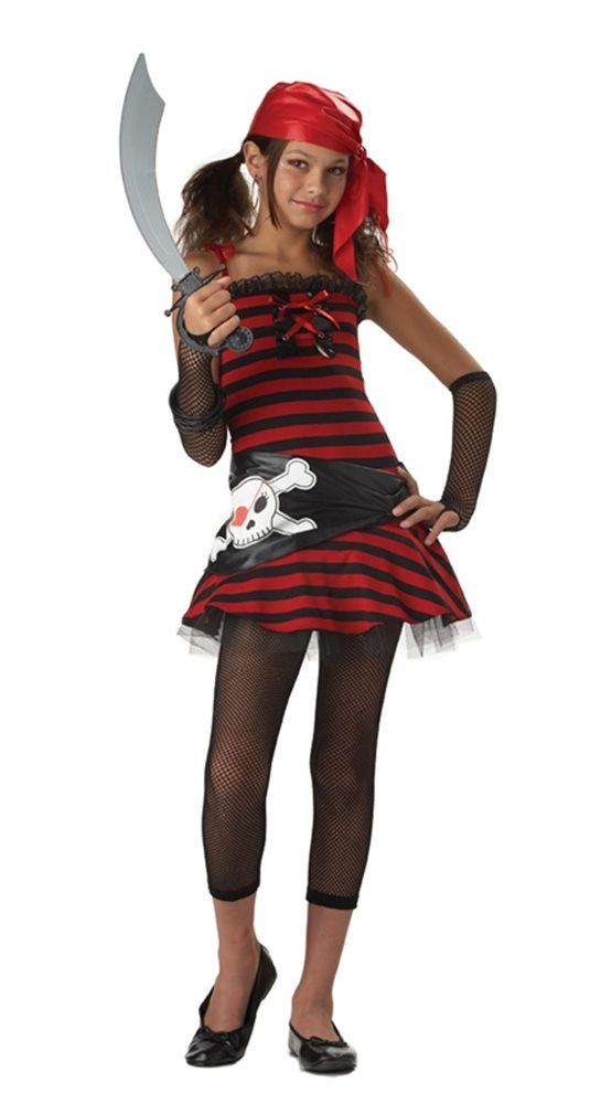 Picture of Pirate Girl Cutie Tween Costume
