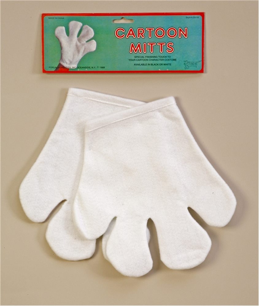Picture of White Cartoon Mitts