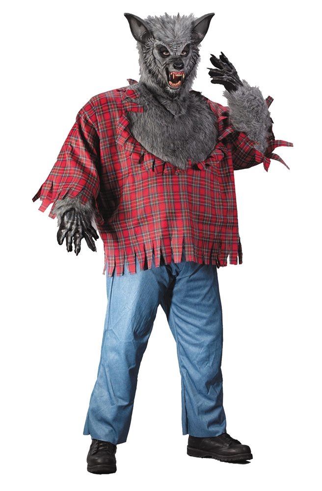 Picture of Werewolf Adult Mens Plus Size Costume