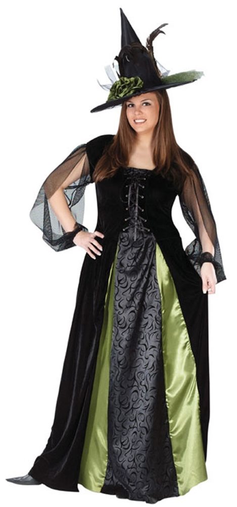 Picture of Goth Maiden Witch Adult Womens Plus Size Costume