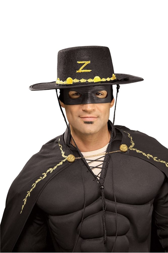 Picture of Zorro Adult Hat and Eye Mask