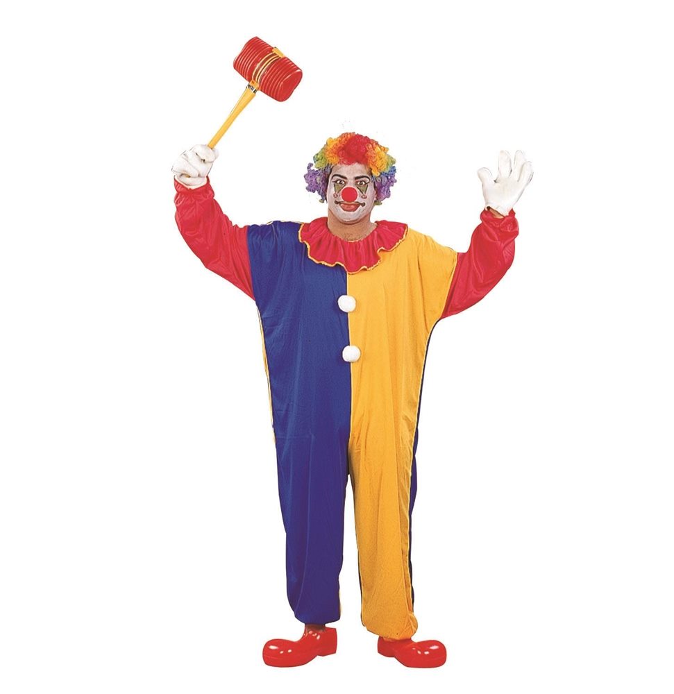 Picture of Clown Adult Unisex Plus Size Costume
