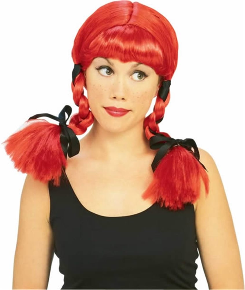 Picture of Red Country Girl Wig
