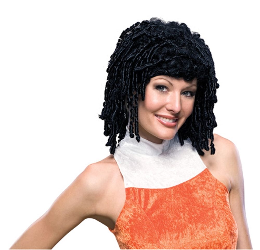 Picture of Short Curly Black Wig