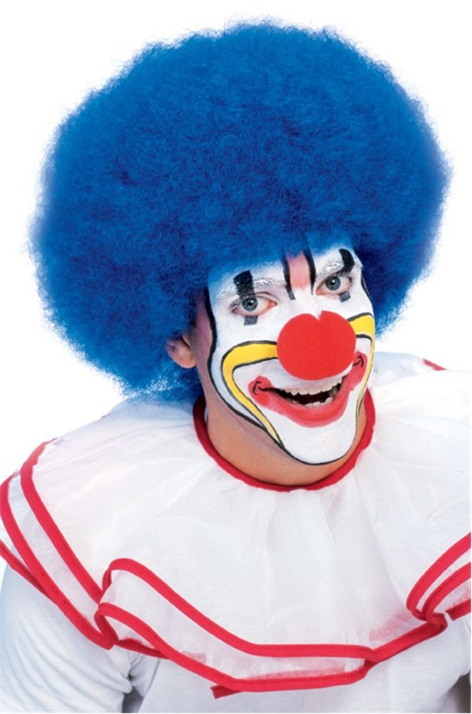 Picture of Blue Clown Wig 