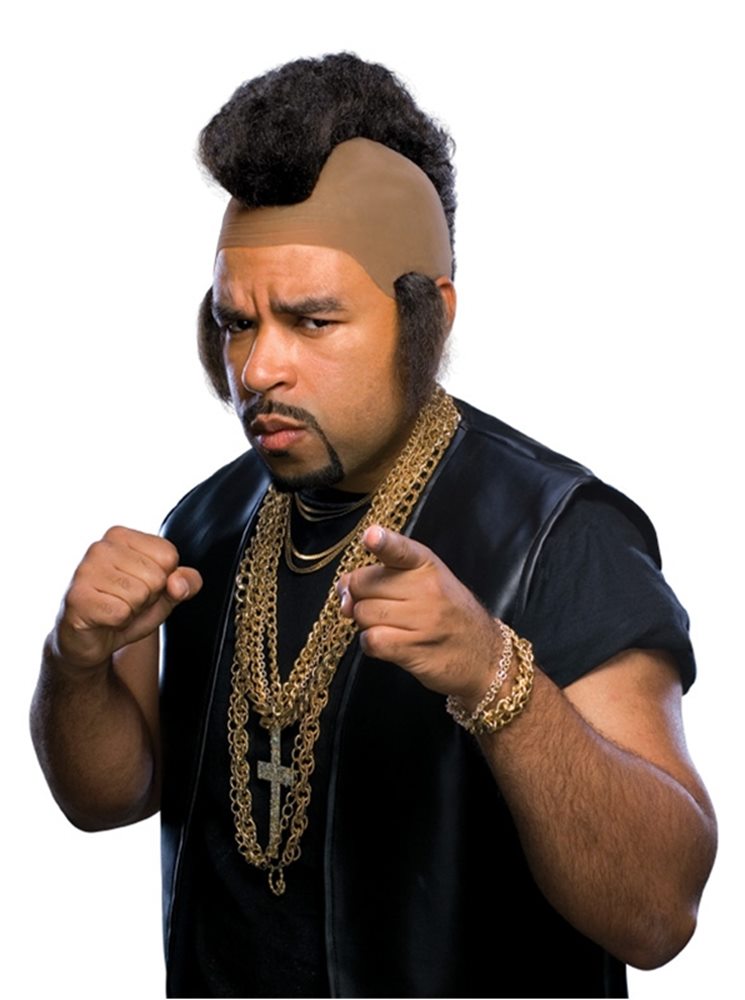 Picture of Mr T Hammer Mohawk Wig