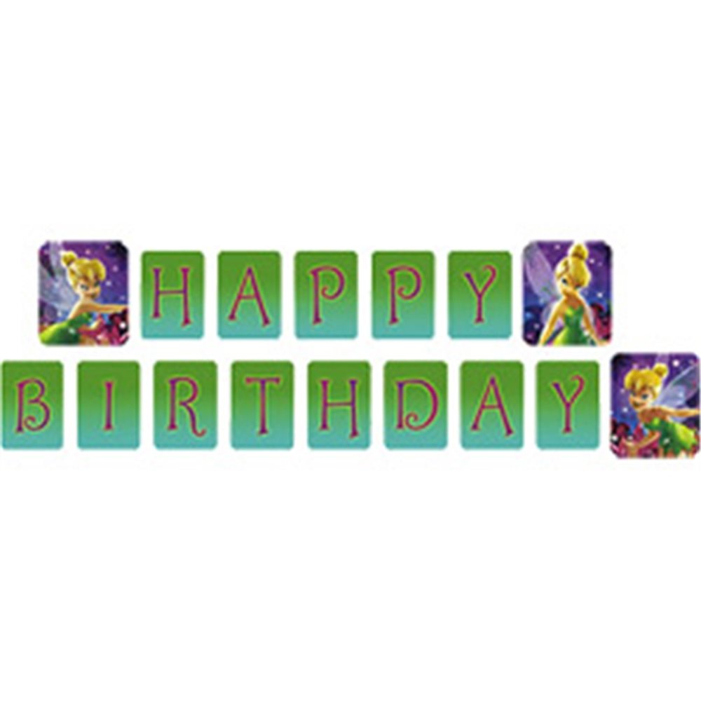Picture of Tinker Bell Plastic Banner