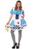 Picture of Miss Wonderland Adult Womens Plus Size Costume