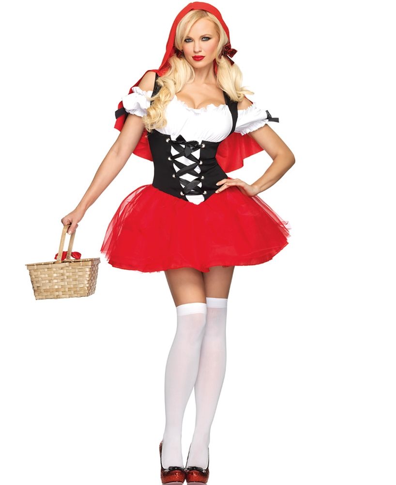 Picture of Racy Riding Hood Adult Womens Costume