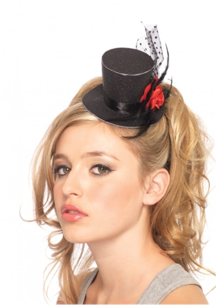 Picture of Clip On Glitter Top Hat
