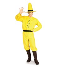 Picture of Yellow Man Curious George Adult Mens Costume