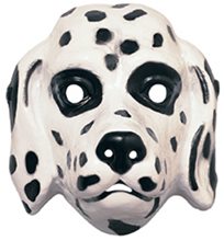 Picture of Dalmation Plastic Mask