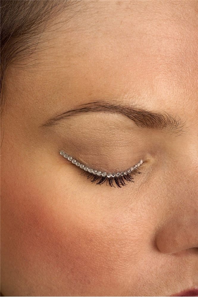 Picture of Silver Crystal Eyelid