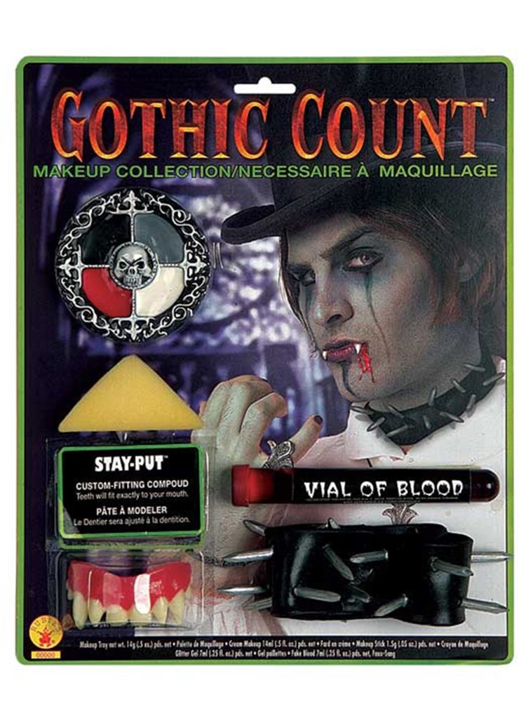 Picture of Deluxe Gothic Count Makeup set