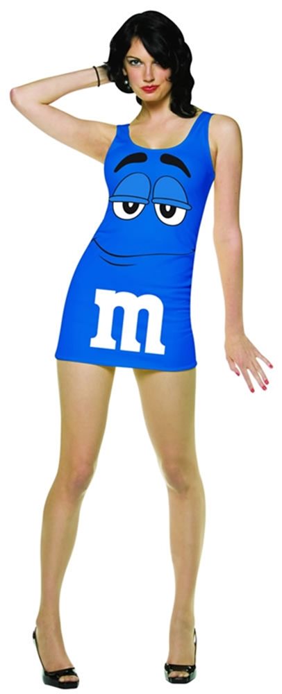Picture of M&M Blue Dress Adult Womens Costume