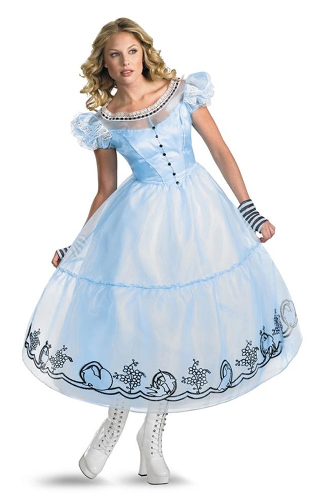 Picture of Deluxe Alice Movie Dress Adult Costume