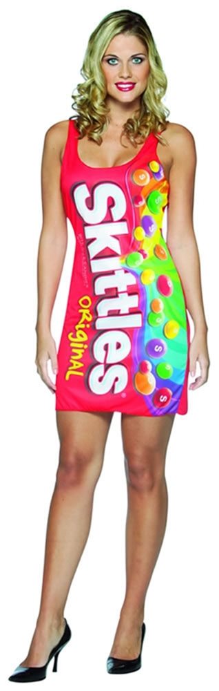 Picture of Skittles Adult Tank Dress Costume
