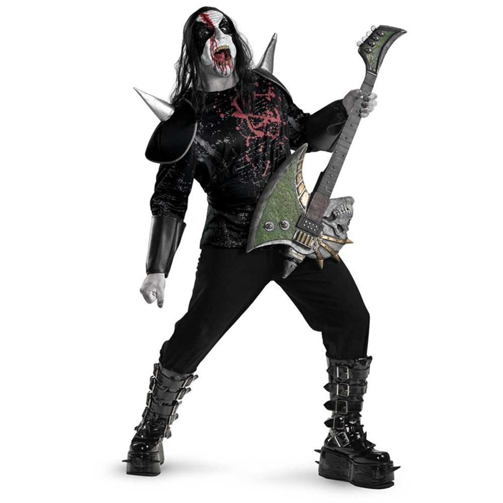 Picture of Metal Mayhem Plus Size Adult Mens Costume