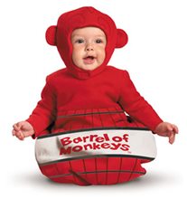 Picture of Barrel of Monkeys Infant Bunting Costume