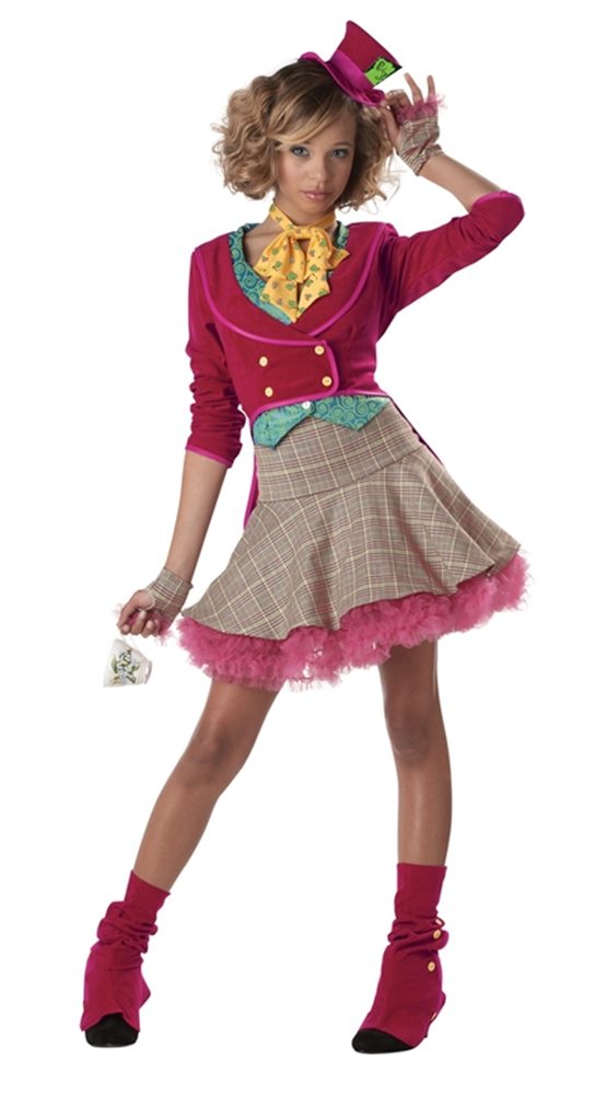 Picture of The Mad Hatter Jr / Teen Girls Costume 