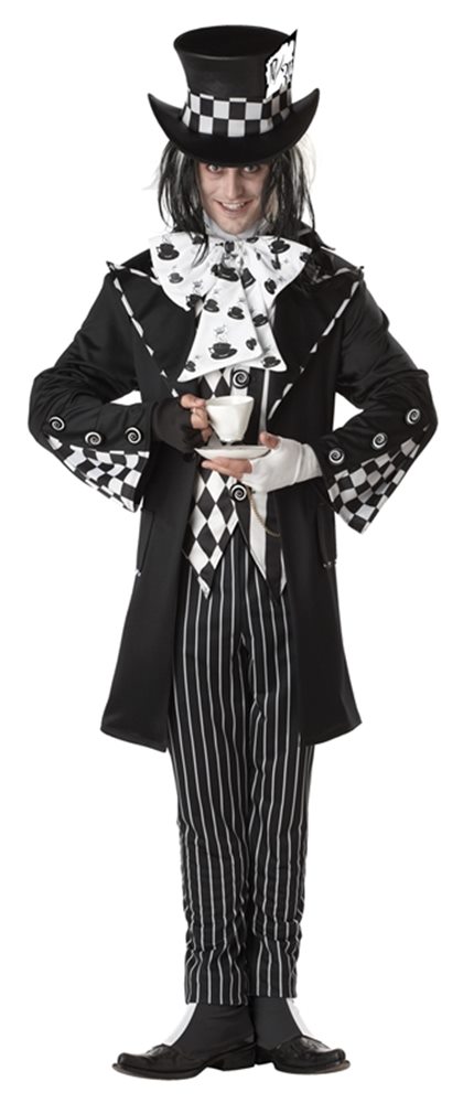 Picture of Dark Mad Hatter Adult Mens Costume