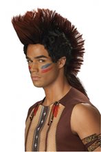 Picture of Indian Warrior Auburn/Black Wig