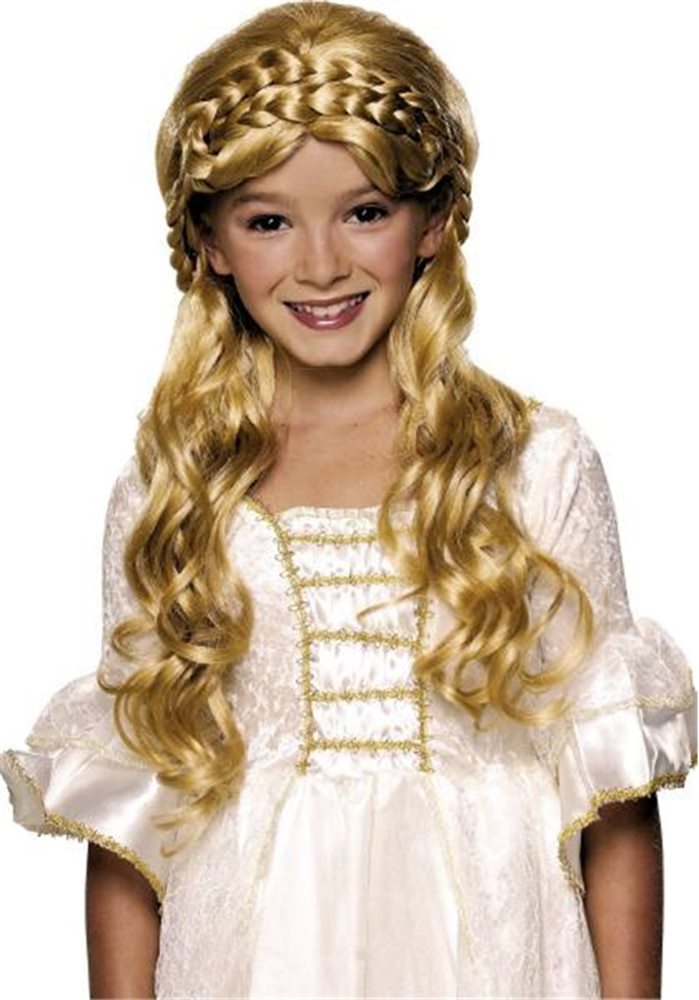 Picture of Blonde Enchanted Princess Child Wig
