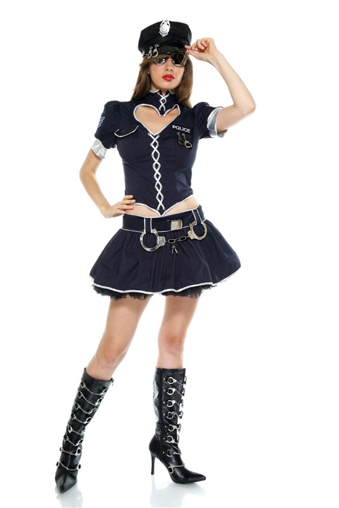 Picture of Sweetheart Enforcer Adult Womens Costume