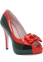 Picture of 4" Red and Black Vampiress Heels