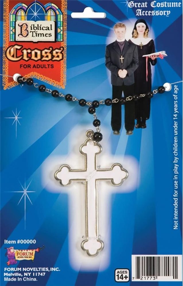 Picture of Catholic Cross Rosary Beads Necklace