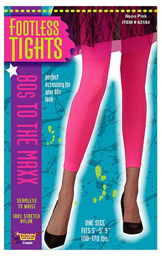 Picture of Neon Green Footless Tights