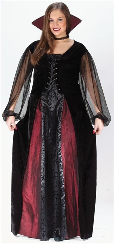 Picture of Goth Maiden Vamp Plus Size Costume
