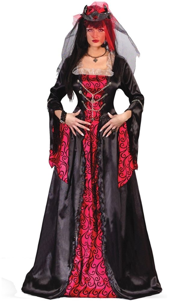 Picture of Deluxe Bride of Satan Adult Costume
