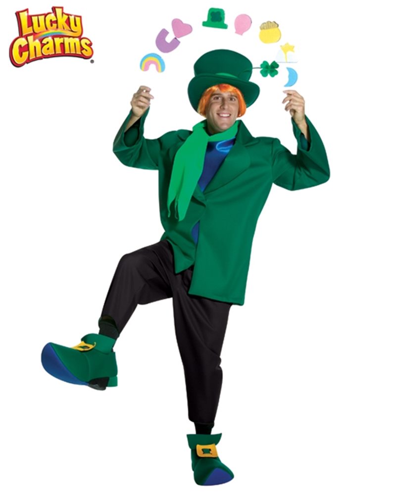 Picture of Lucky Charm Cereal Leprechaun Adult Mens Costume