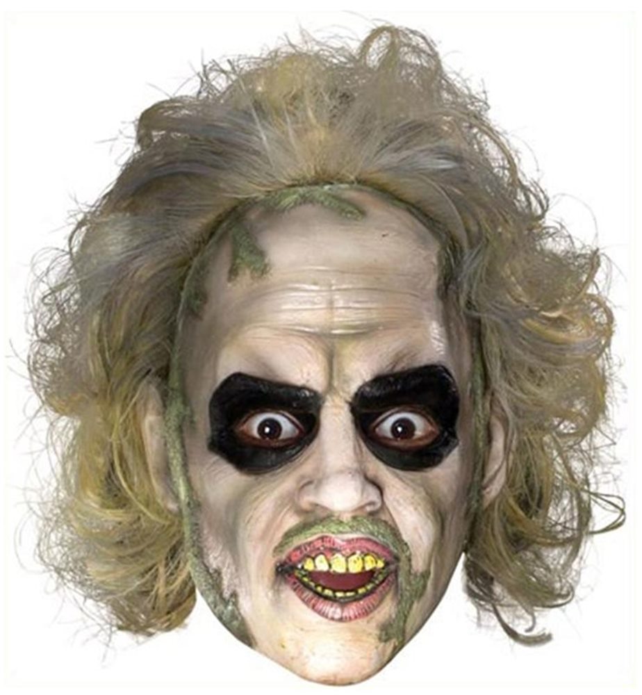 Picture of Beetlejuice Adult Mask with Hair