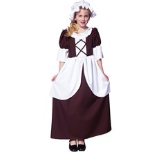 Picture of Colonial Girl Child Costume
