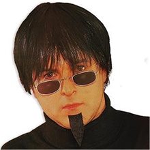 Picture of Black Surfer Dude Adult Wig