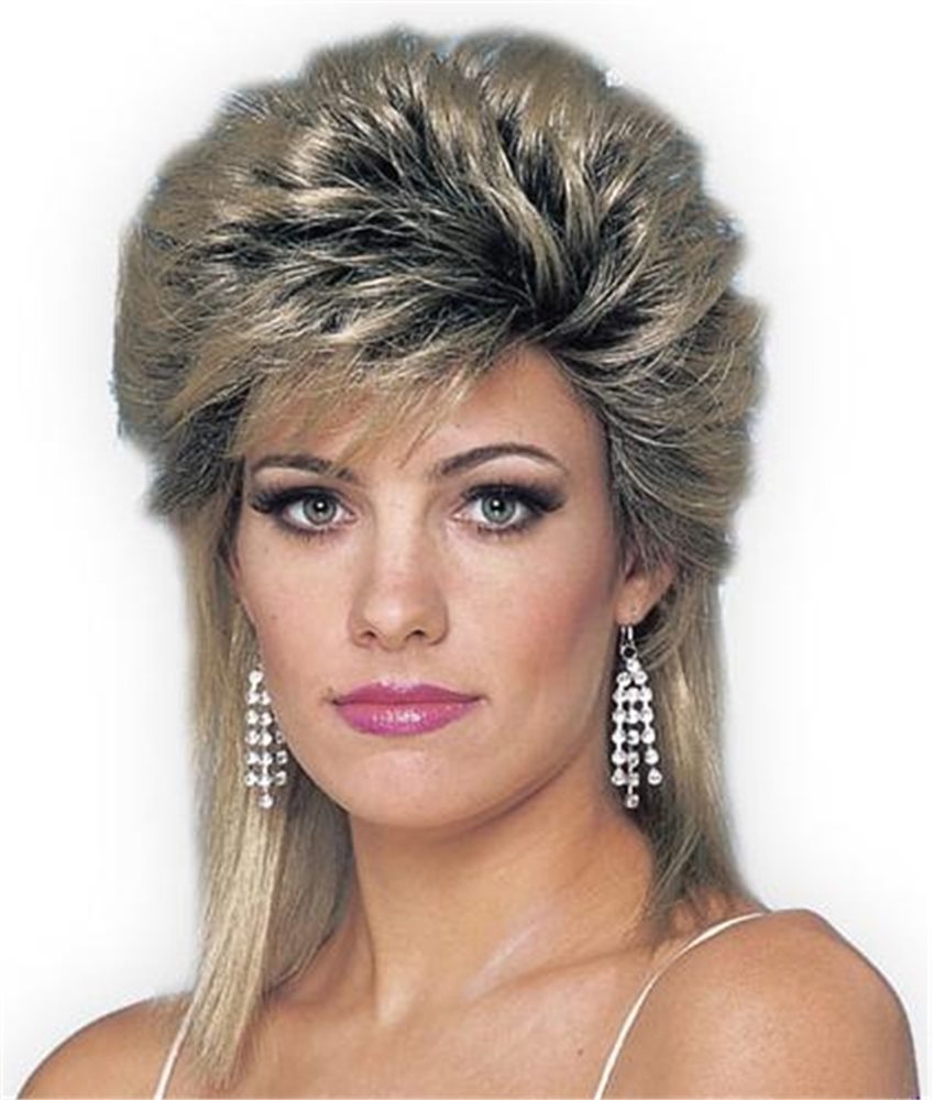 Picture of 80s Sprayed Mix Adult Wig