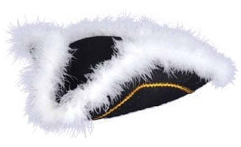 Picture of Tricorner Pirate Feather Adult Hat