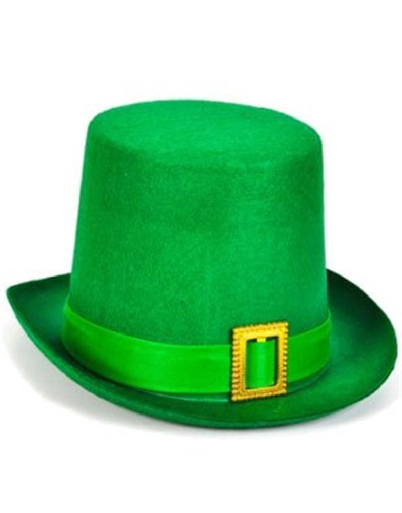 Picture of Green Felt Top Hat Adult
