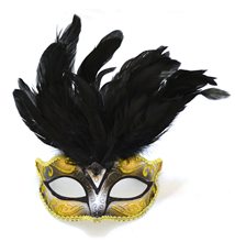 Picture of Venetian Child Mask with Feathers