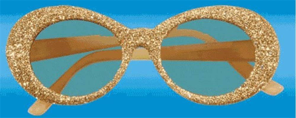 Picture of Gold Glitter Glasses