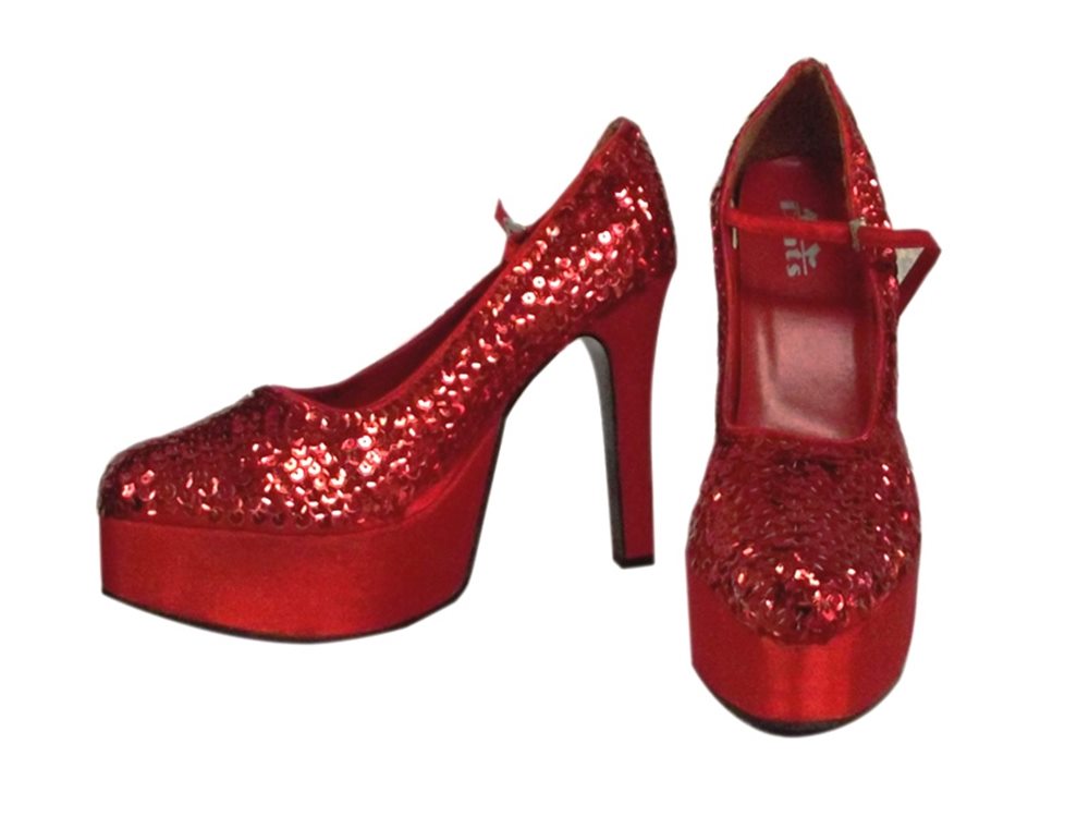 Picture of Sexy Red Platform Adult Heels