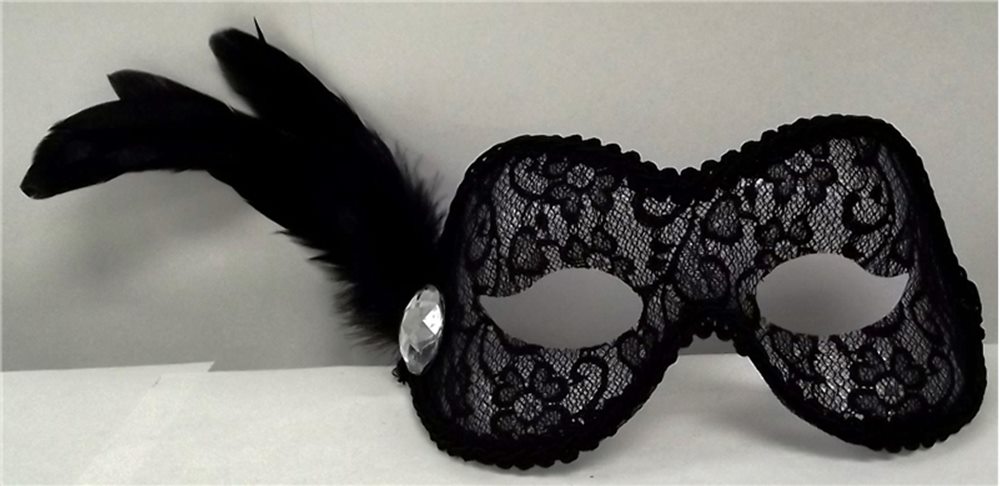 Picture of Ballroom Black Lace Adult Mask