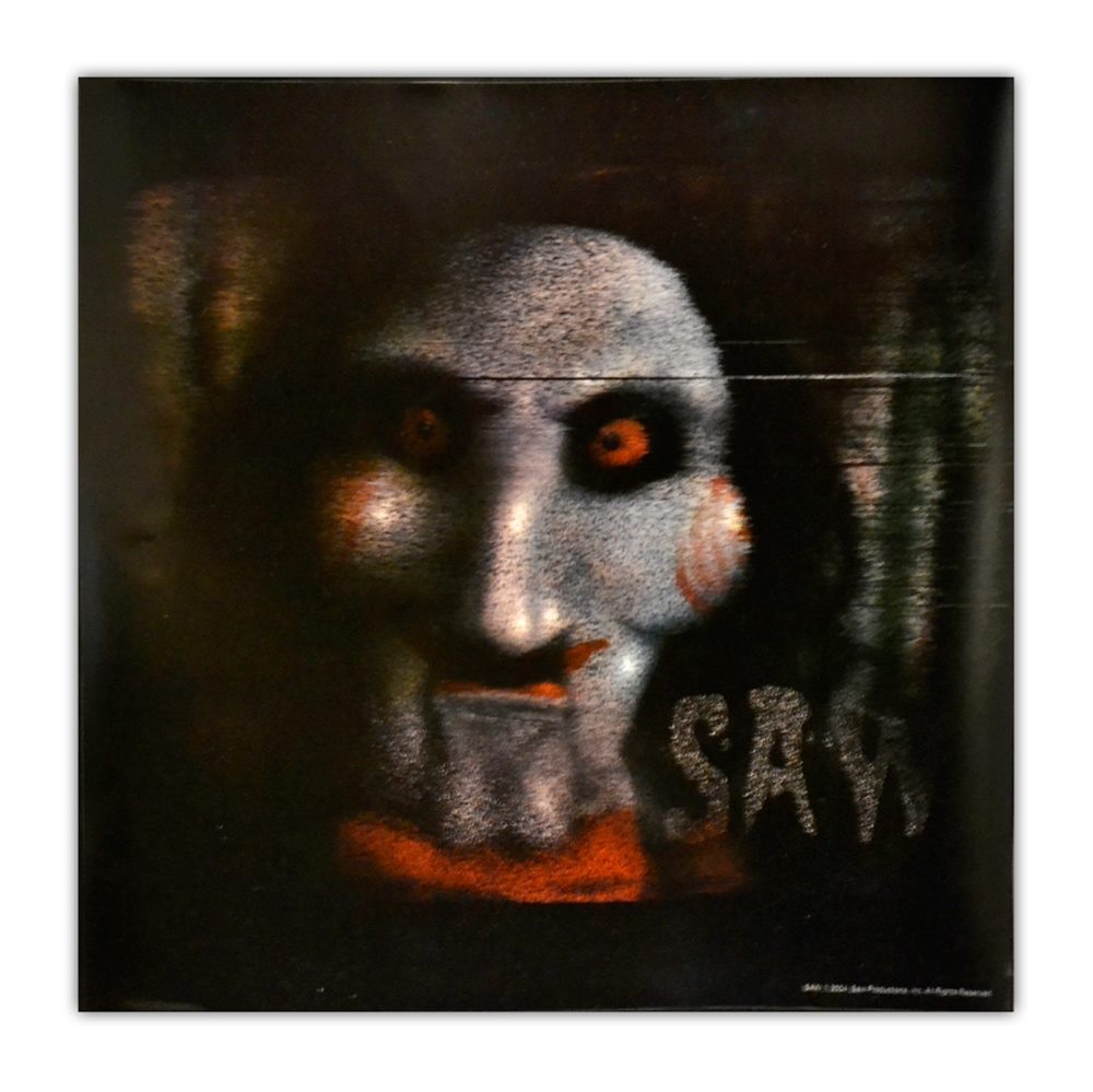 Picture of Saw Jigsaw Spooky Cling